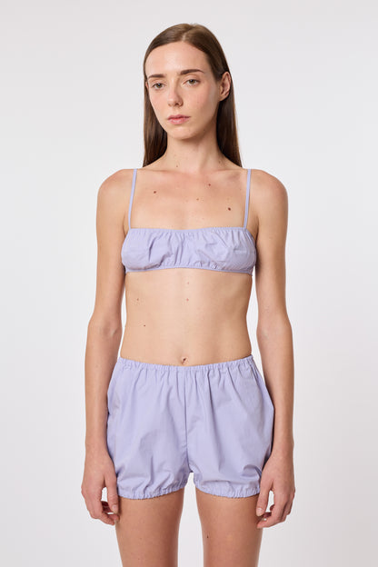 Baloon Shorts in Lilla Cotton