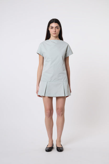 Tilda Dress in Pearl Cotton
