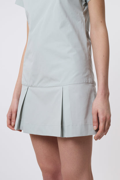 Tilda Dress in Pearl Cotton